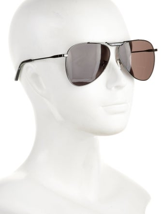 Balenciaga Aviator Tinted Sunglasses