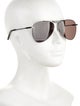 Balenciaga Aviator Tinted Sunglasses