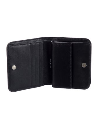 Balenciaga Glitter Printed Wallet