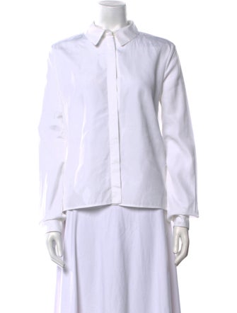 Balenciaga 2011 Long Sleeve Button-Up Top