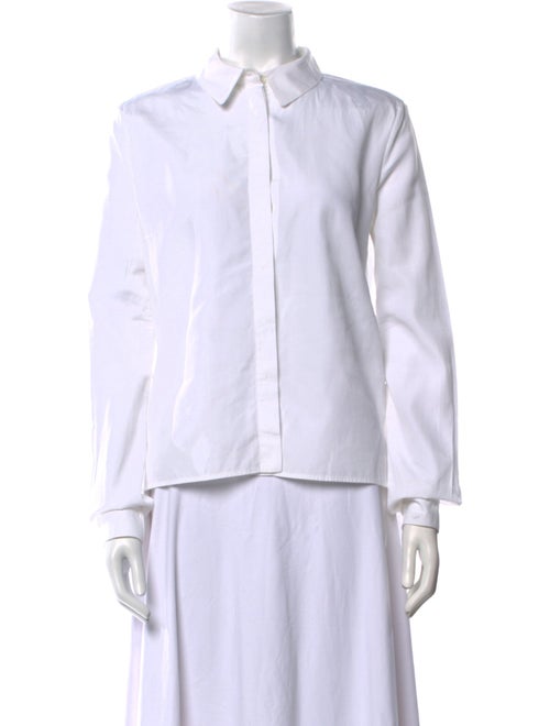 Balenciaga 2011 Long Sleeve Button-Up Top