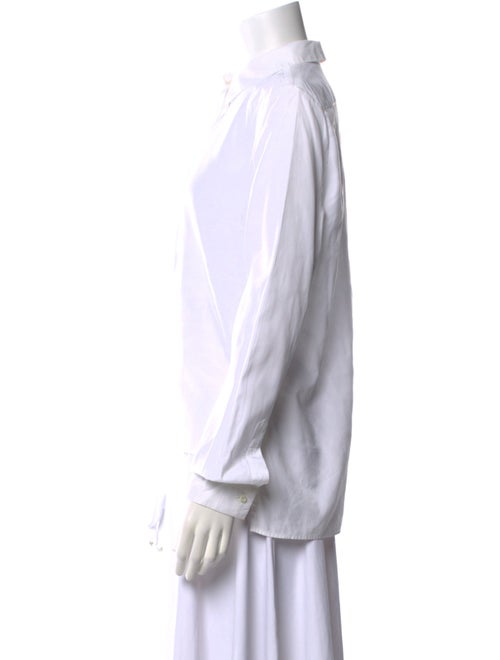 Balenciaga 2011 Long Sleeve Button-Up Top