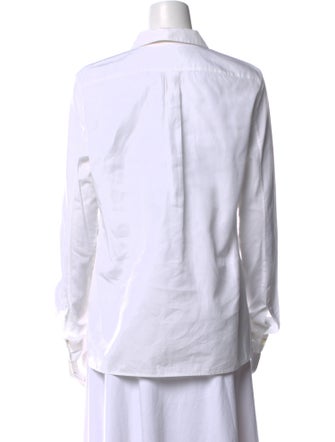 Balenciaga 2011 Long Sleeve Button-Up Top