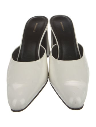 Balenciaga Patent Leather Mules