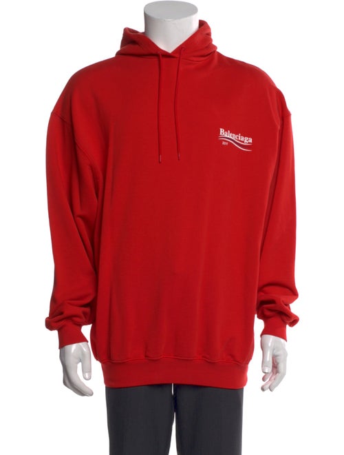 Balenciaga 2017 Graphic Print Hoodie