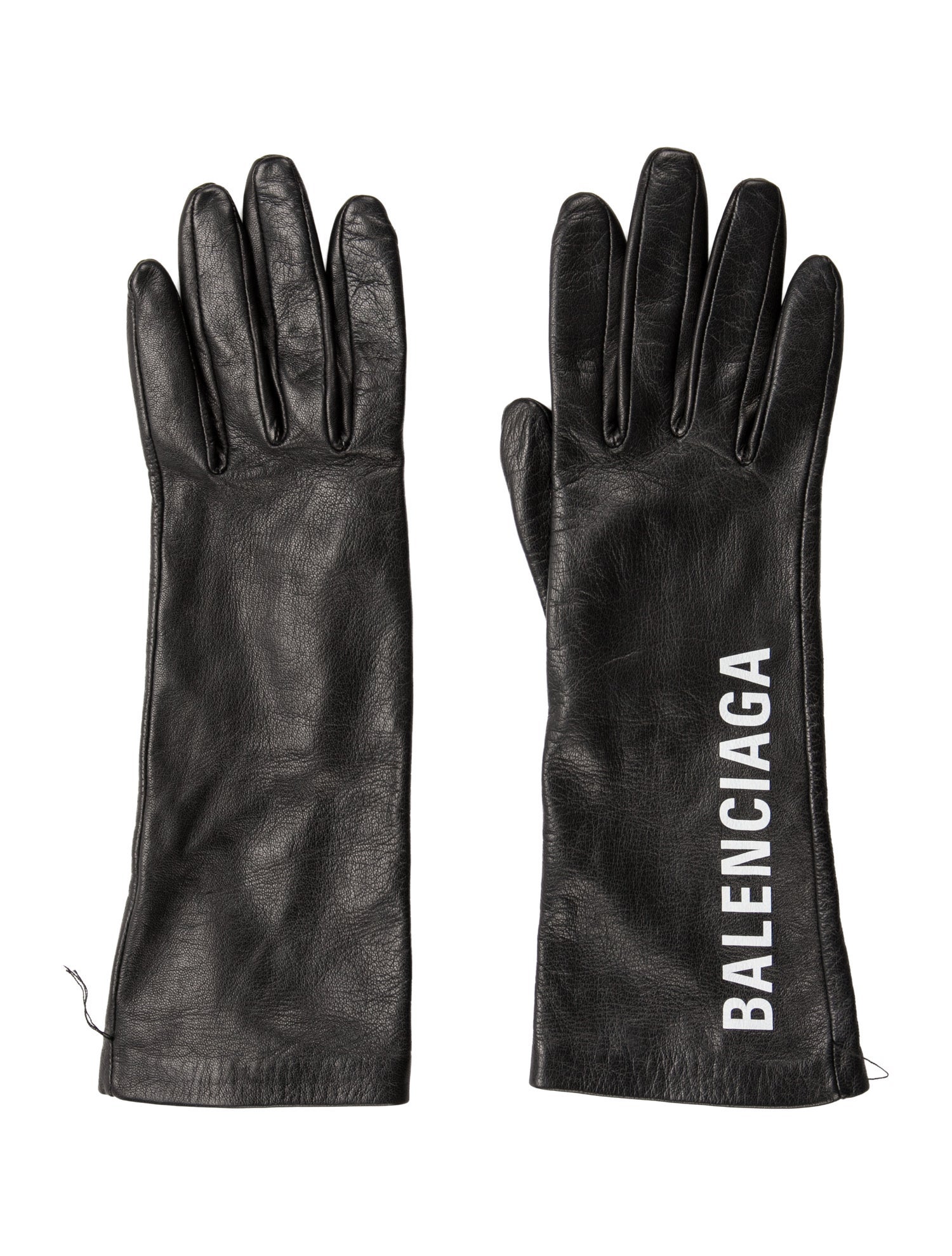 Balenciaga Leather Gloves