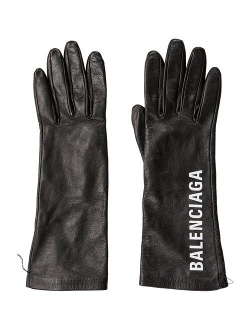 Balenciaga Leather Gloves