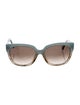 Balenciaga Oversize Gradient Sunglasses