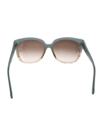 Balenciaga Oversize Gradient Sunglasses