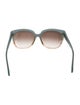 Balenciaga Oversize Gradient Sunglasses