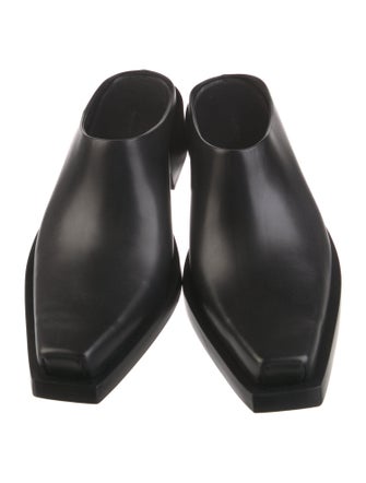 Balenciaga Leather Dress Loafers