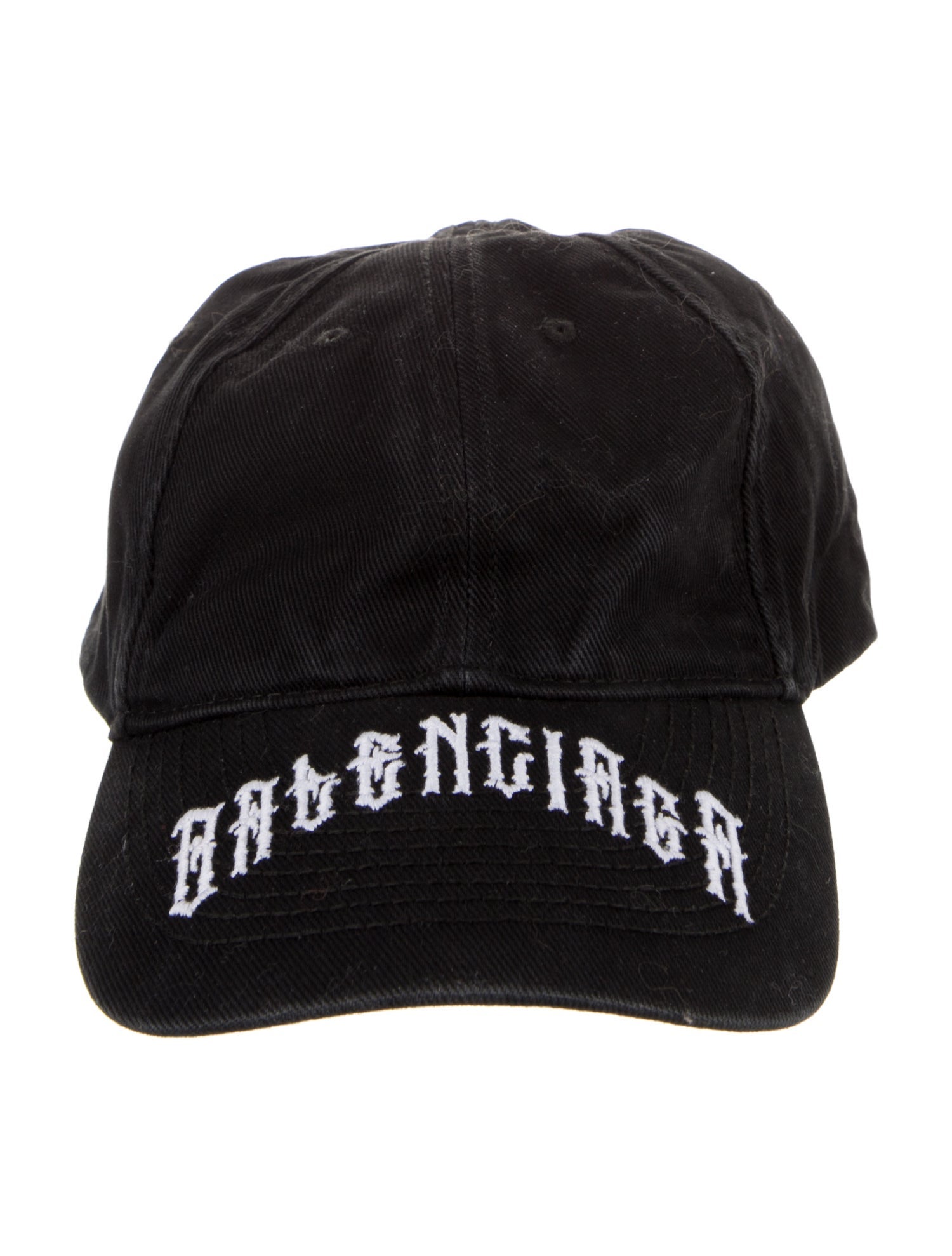 Balenciaga Canvas Embroidered Baseball Cap