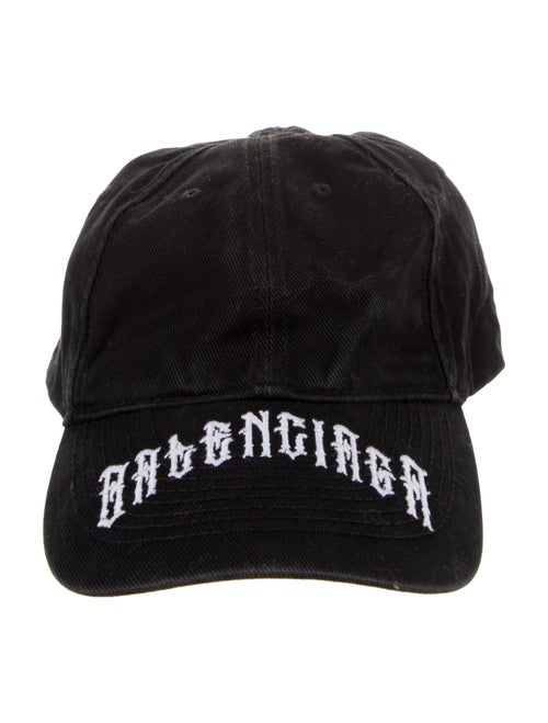 Balenciaga Canvas Embroidered Baseball Cap