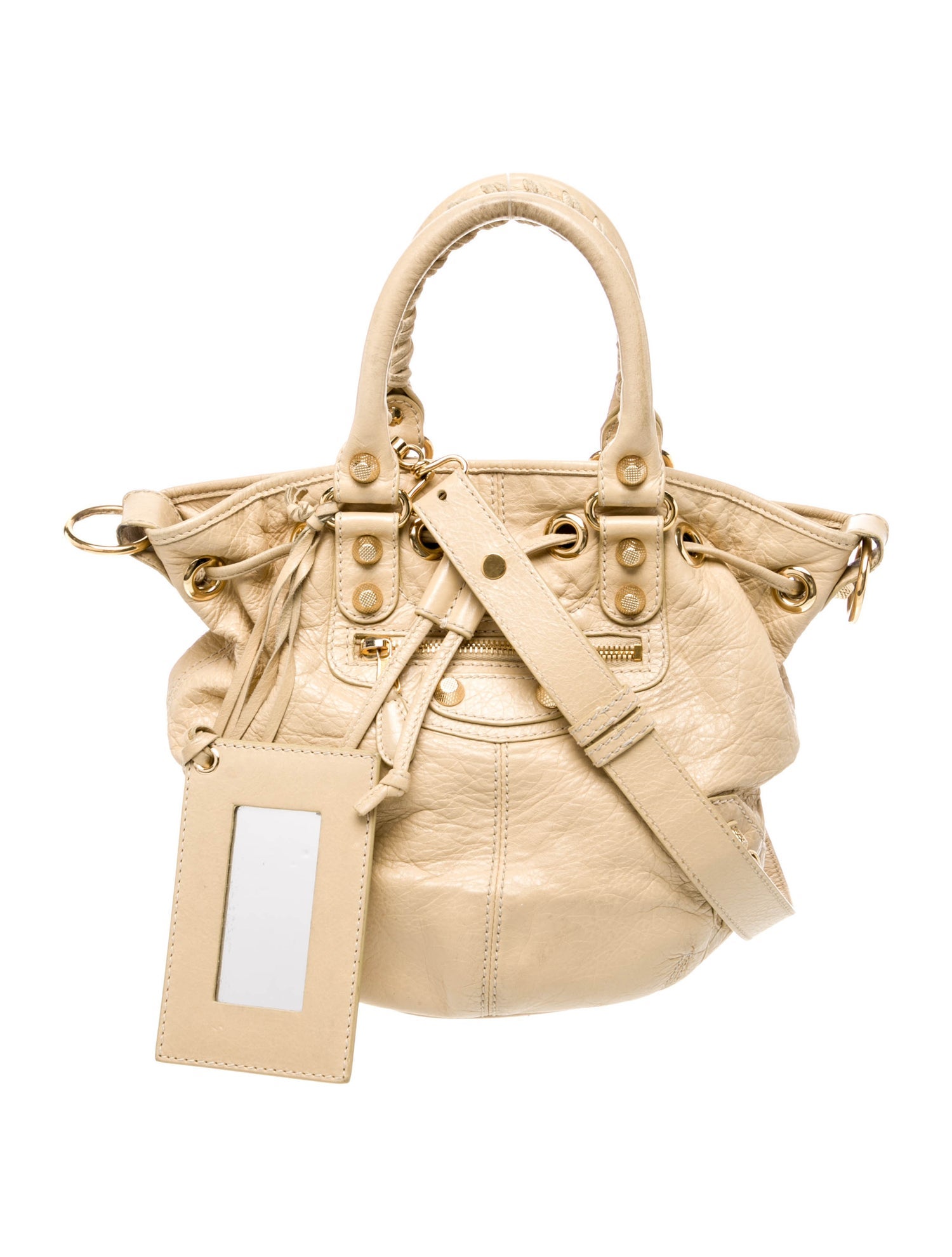 Balenciaga Leather Motocross Classic City