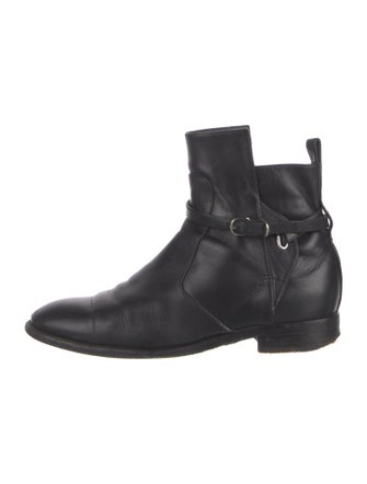 Balenciaga Leather Chelsea Boots