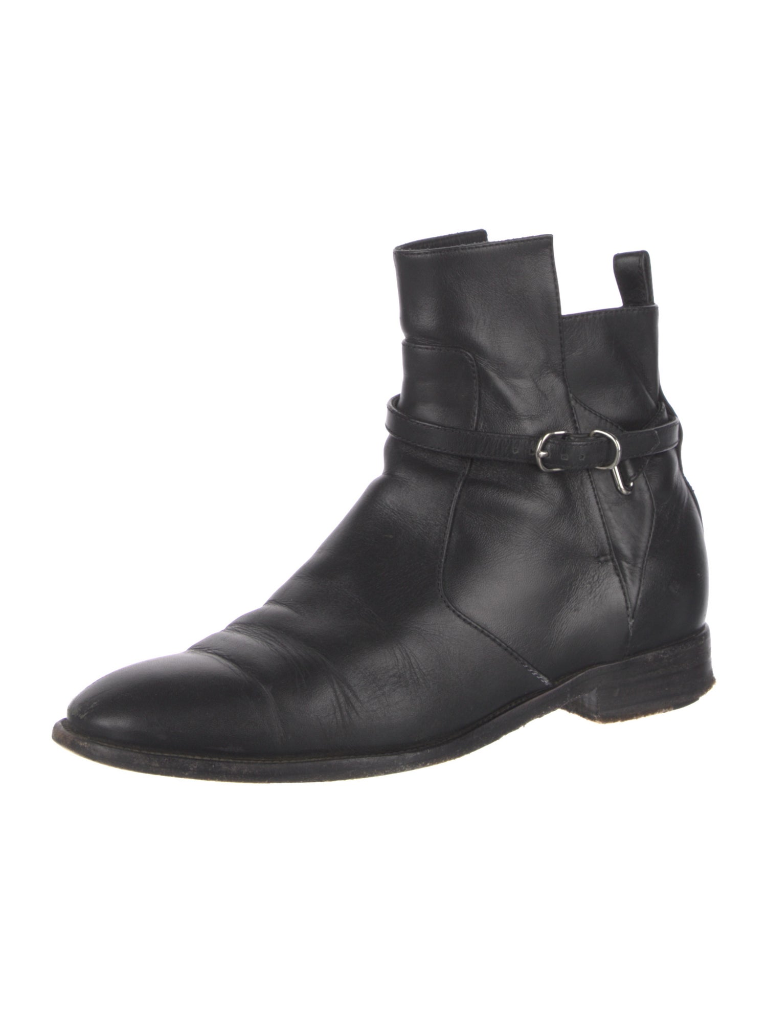 Balenciaga Leather Chelsea Boots