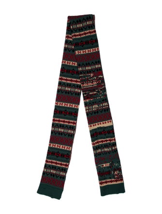 Balenciaga Silk Striped Scarf