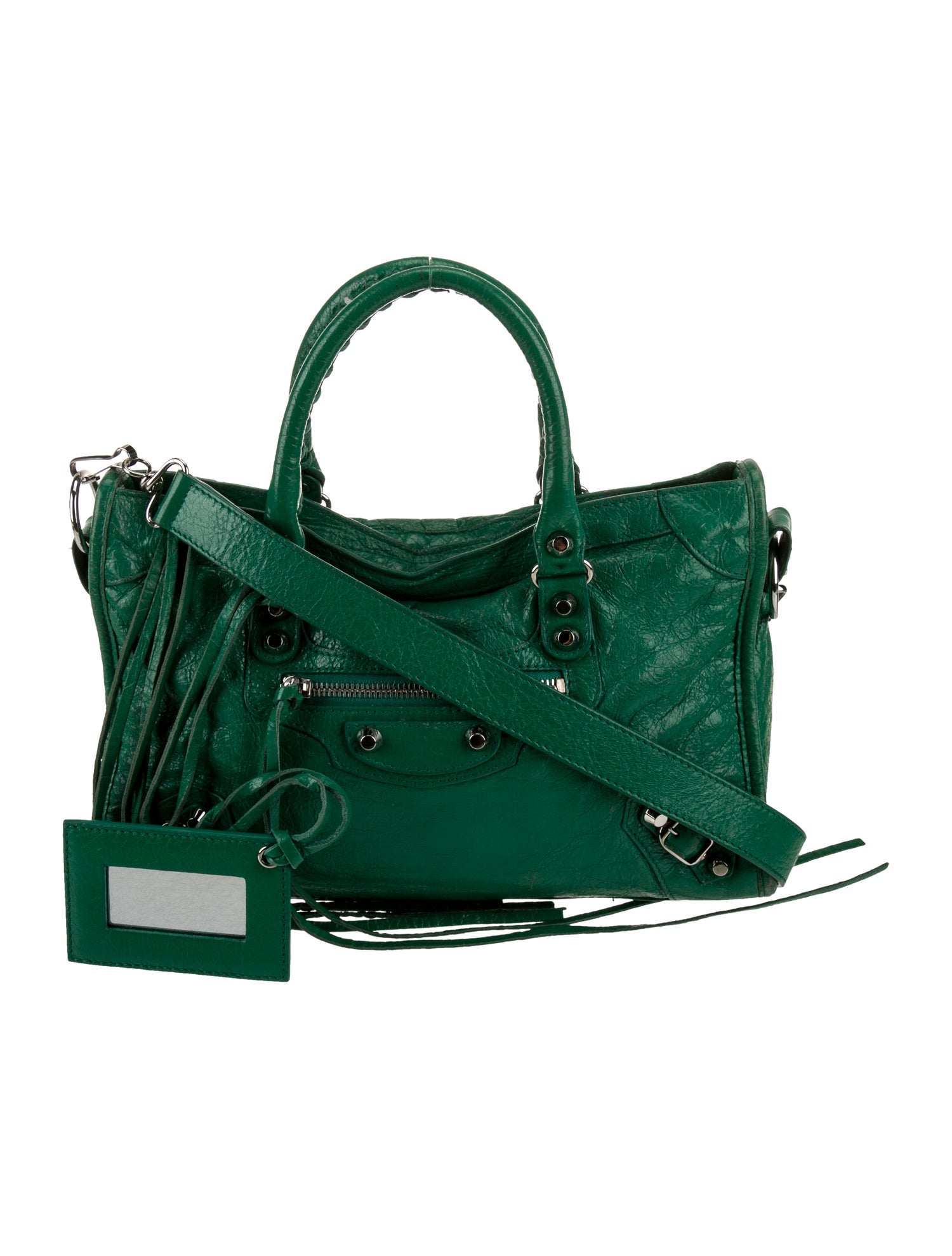 Balenciaga Leather Motocross Classic City