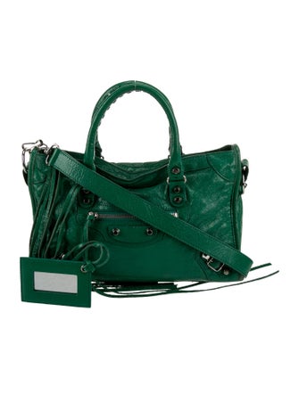 Balenciaga Leather Motocross Classic City