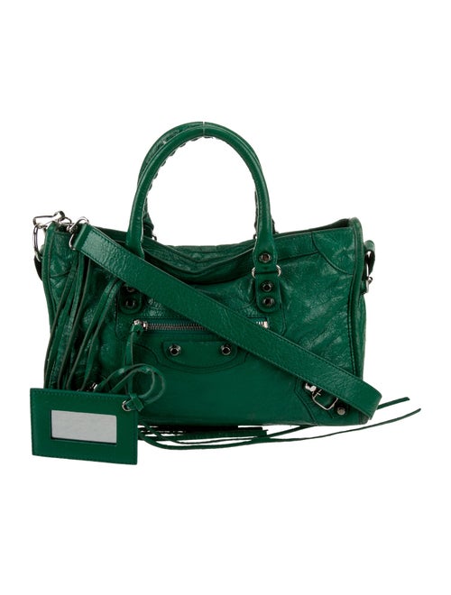 Balenciaga Leather Motocross Classic City