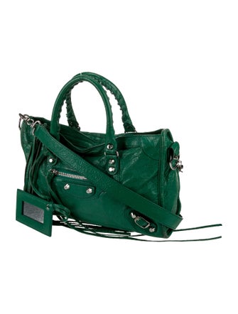 Balenciaga Leather Motocross Classic City