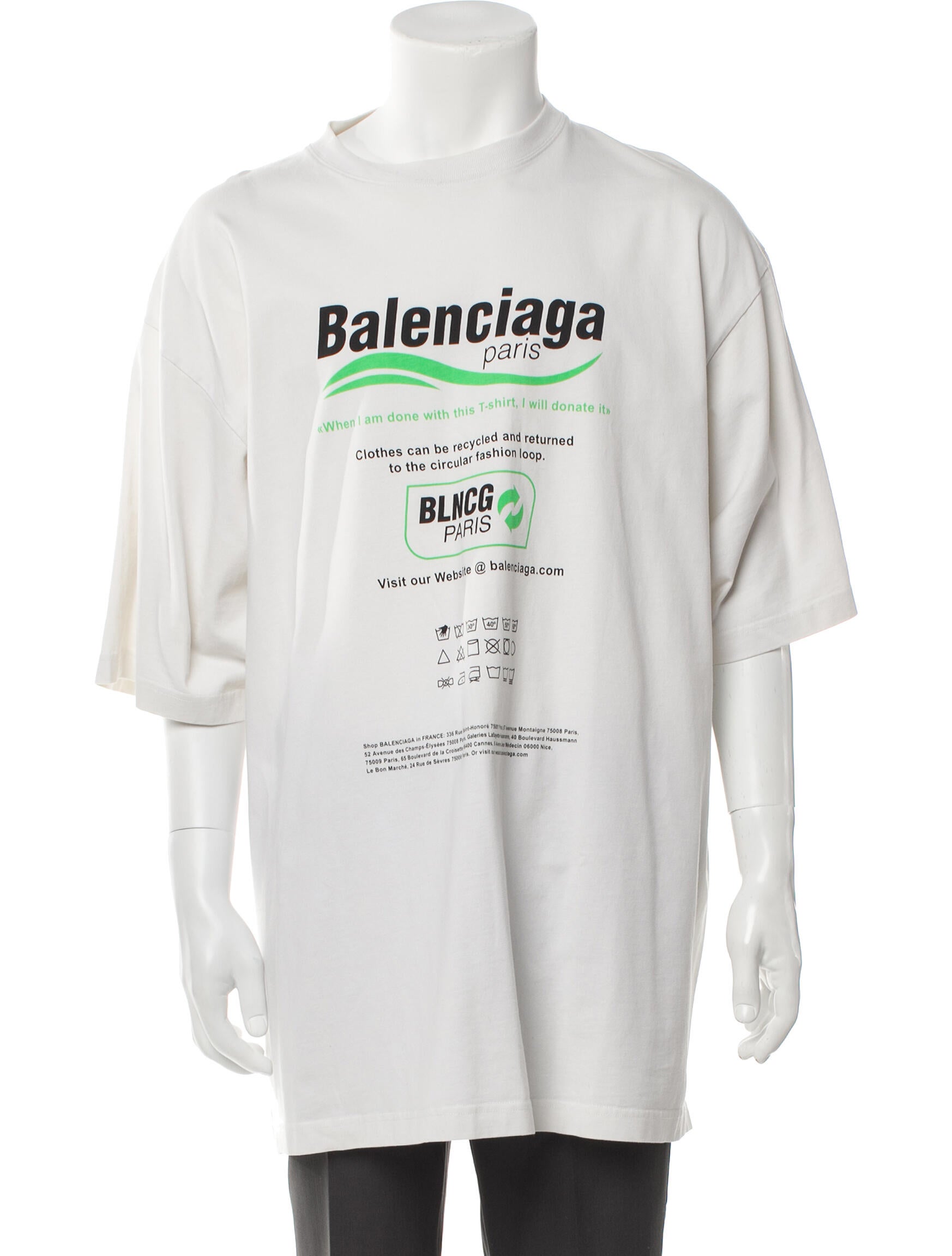 Balenciaga 2021 Graphic Print T-Shirt