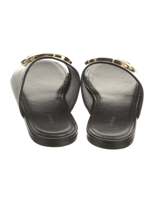 Balenciaga Leather Slides