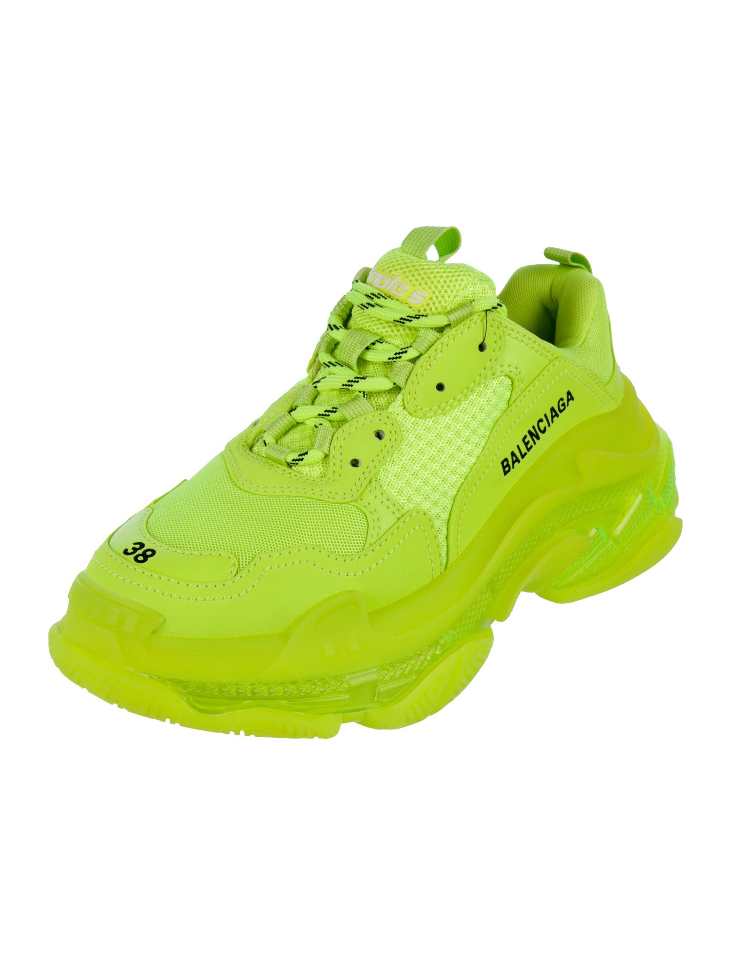 Balenciaga Mesh Accents Sneakers