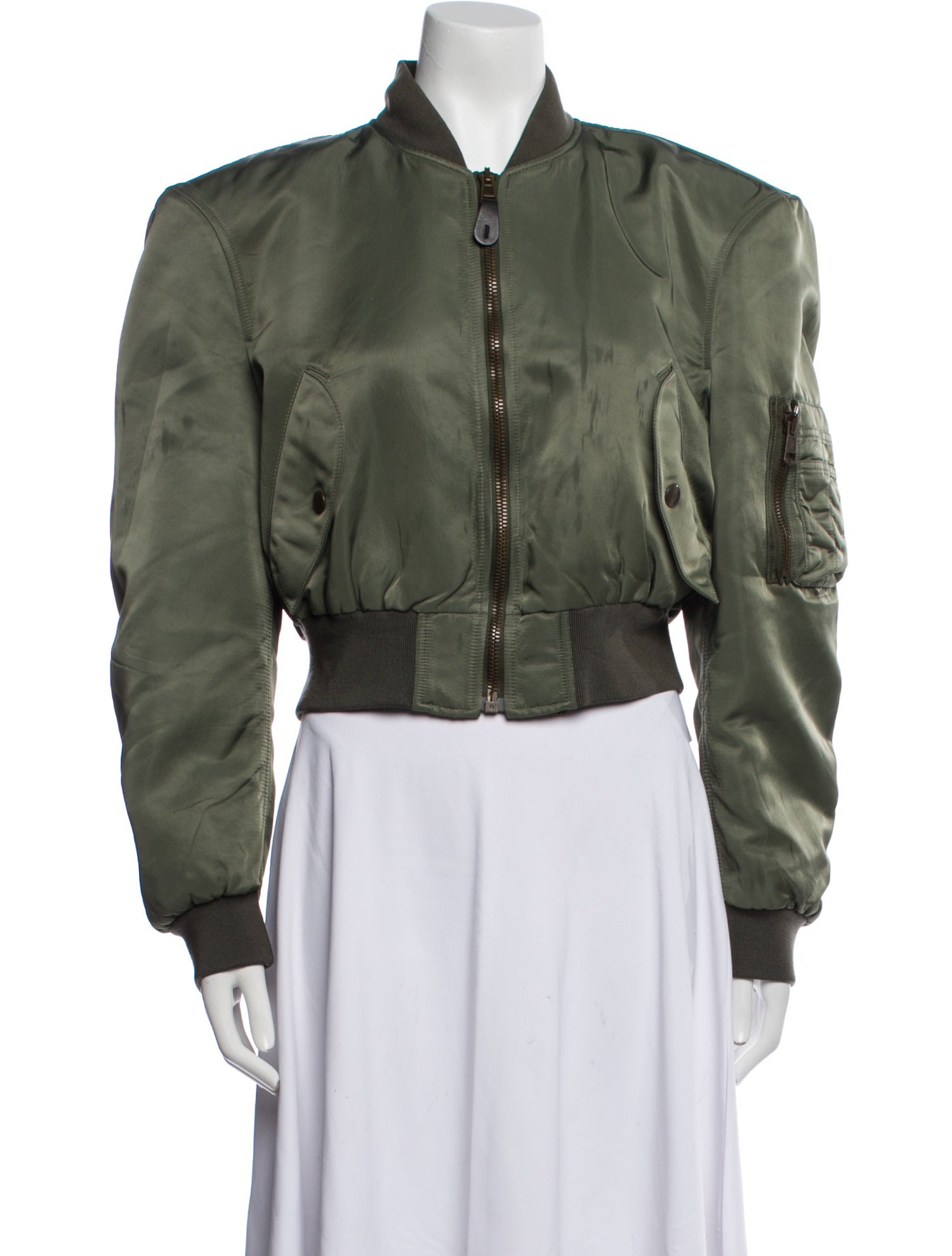 Balenciaga 2016 Nylon Bomber Jacket