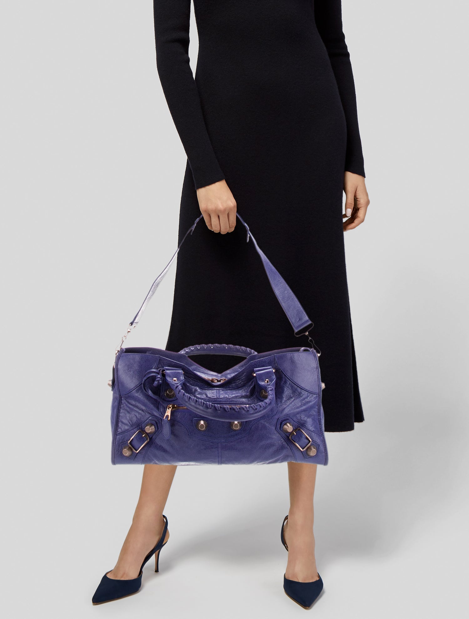 Balenciaga Leather Motocross City Giant