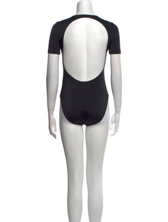 Balenciaga Nylon Crew Neck Bodysuit