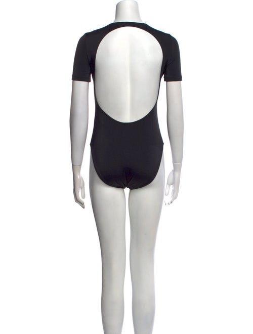 Balenciaga Nylon Crew Neck Bodysuit