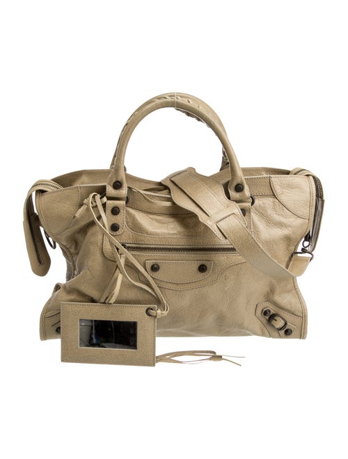 Balenciaga Leather Motocross Classic City