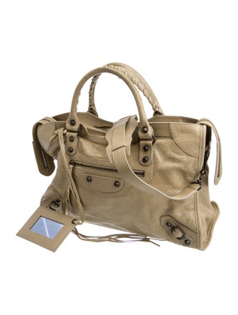 Balenciaga Leather Motocross Classic City