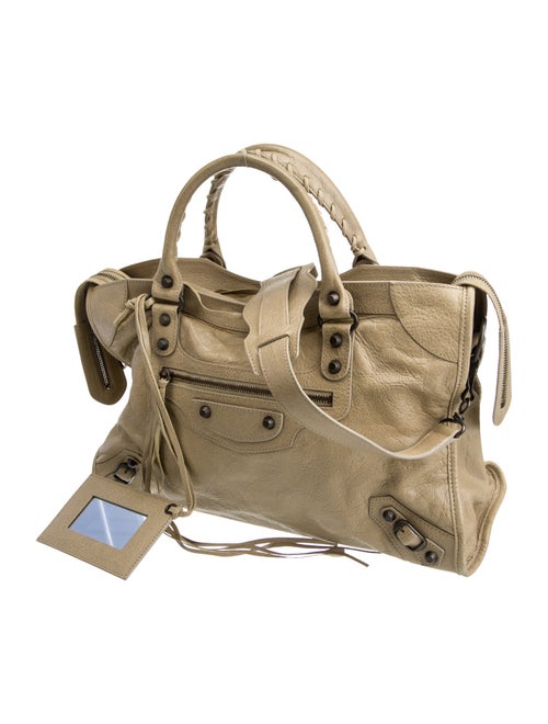 Balenciaga Leather Motocross Classic City