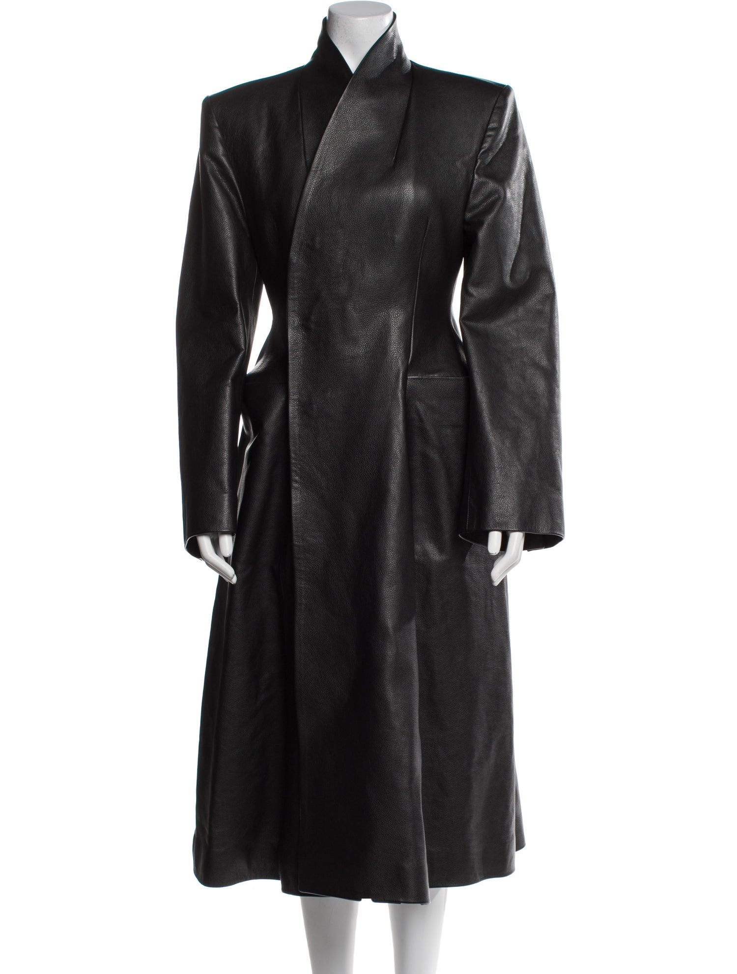 Balenciaga 2022 Calfskin Coat w/ Tags