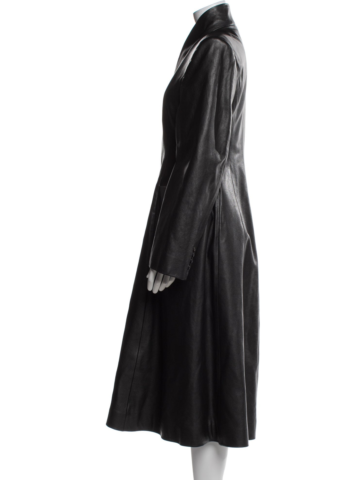 Balenciaga 2022 Calfskin Coat w/ Tags
