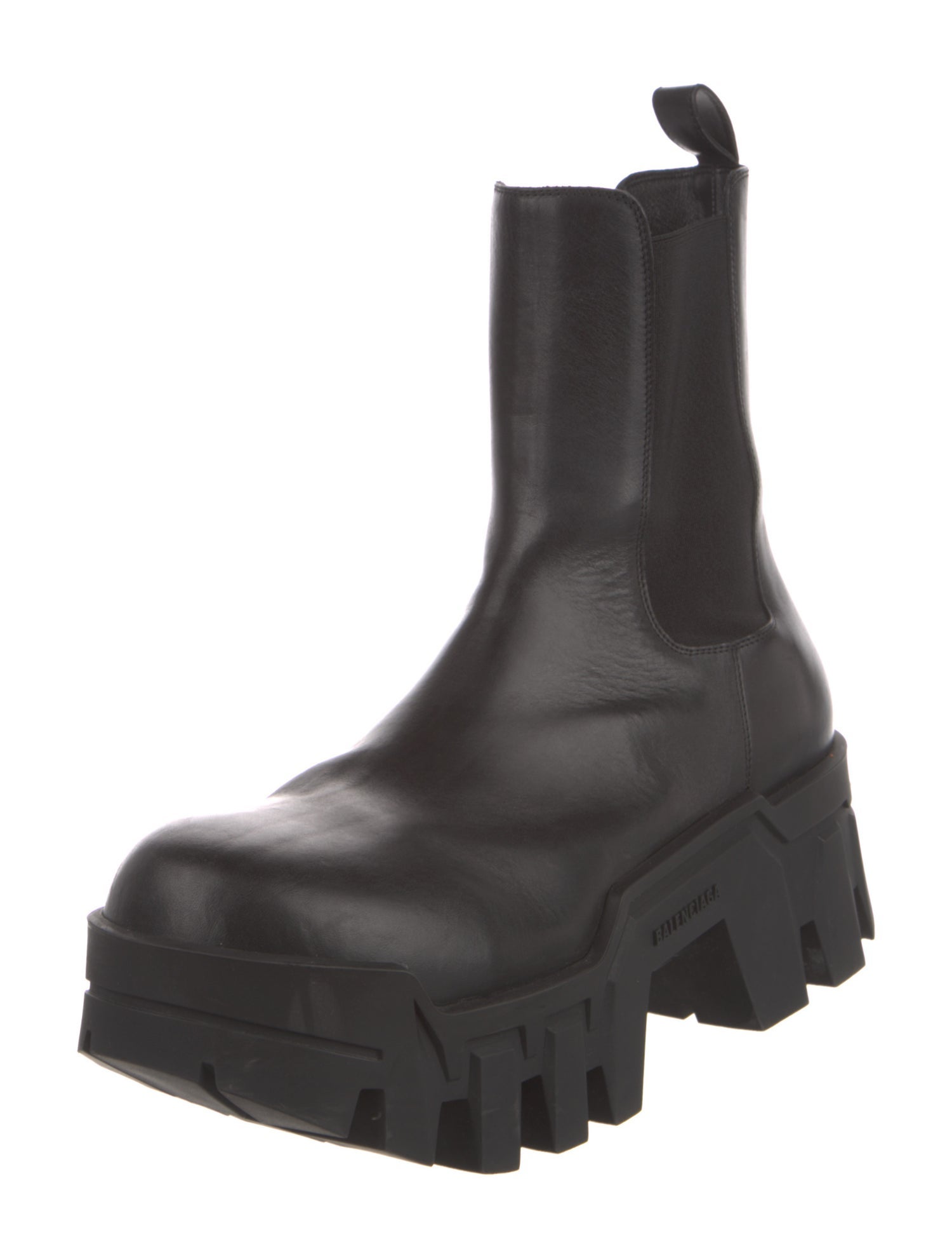 Balenciaga Leather Chelsea Boots