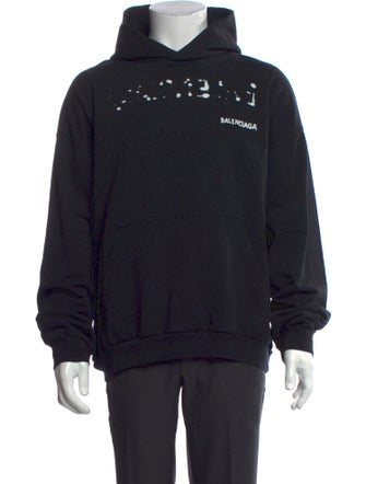 Balenciaga 2023 Graphic Print Hoodie