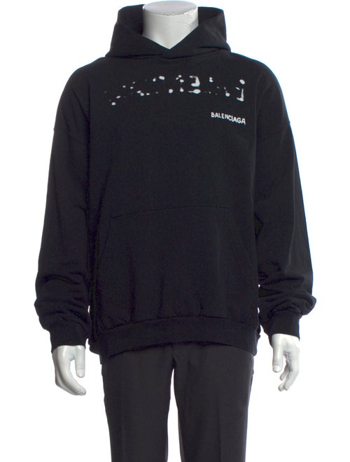 Balenciaga 2023 Graphic Print Hoodie
