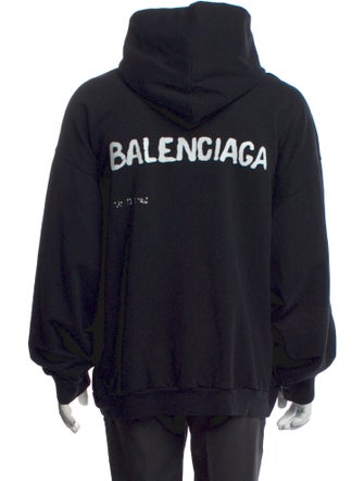 Balenciaga 2023 Graphic Print Hoodie