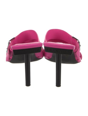 Balenciaga Leather Slides