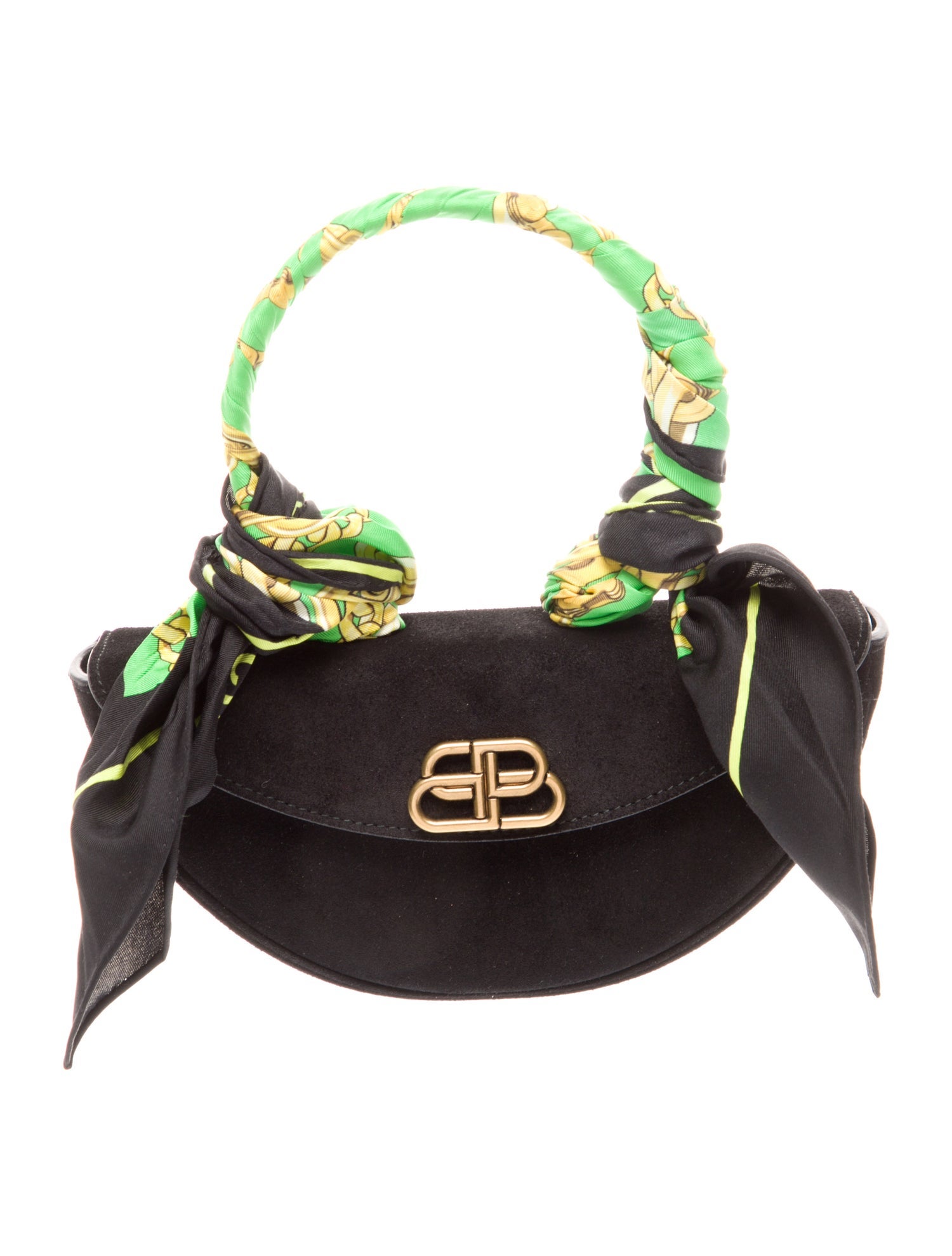 Balenciaga Suede Suede Opera Clutch bag Medium