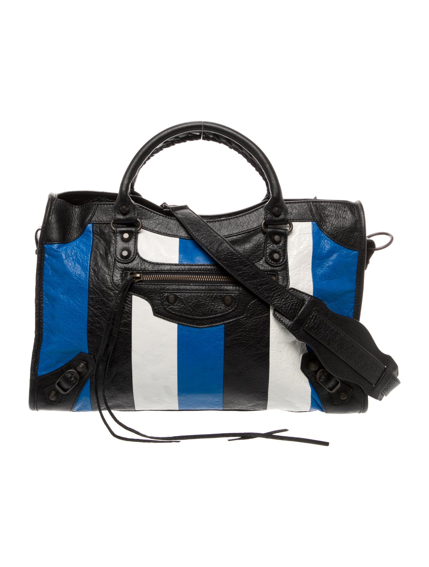 Balenciaga Leather Motocross Classic City