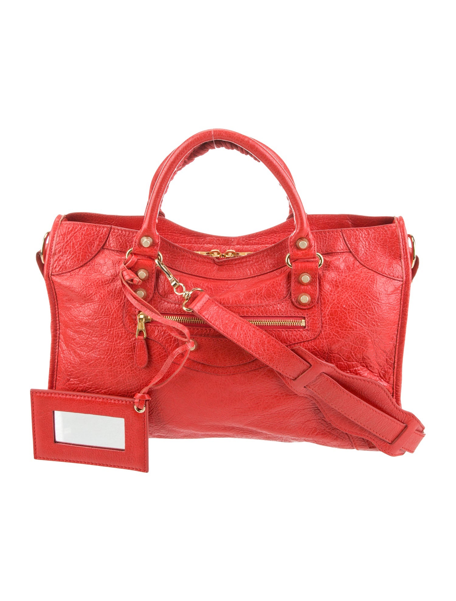 Balenciaga Leather Motocross Classic City