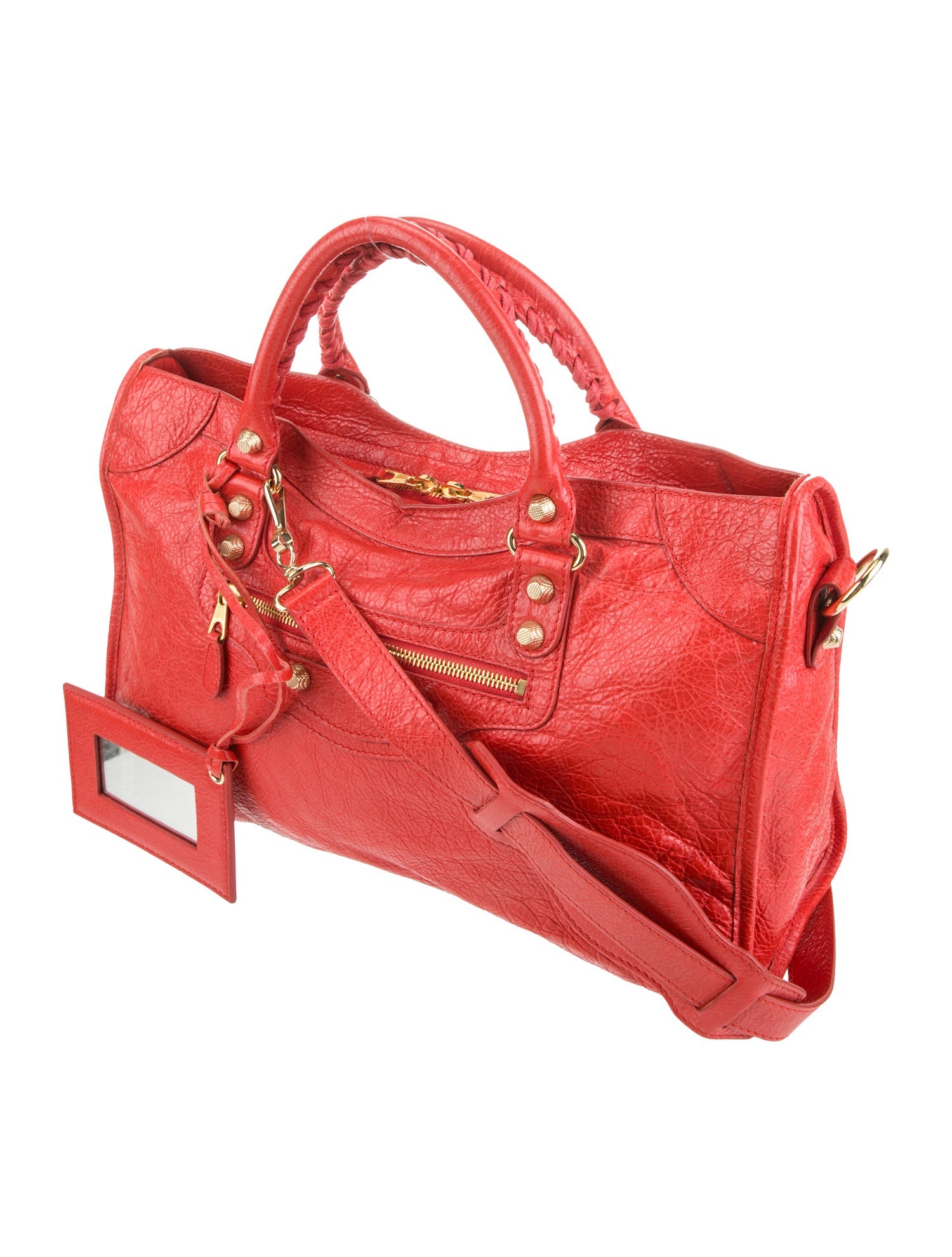 Balenciaga Leather Motocross Classic City