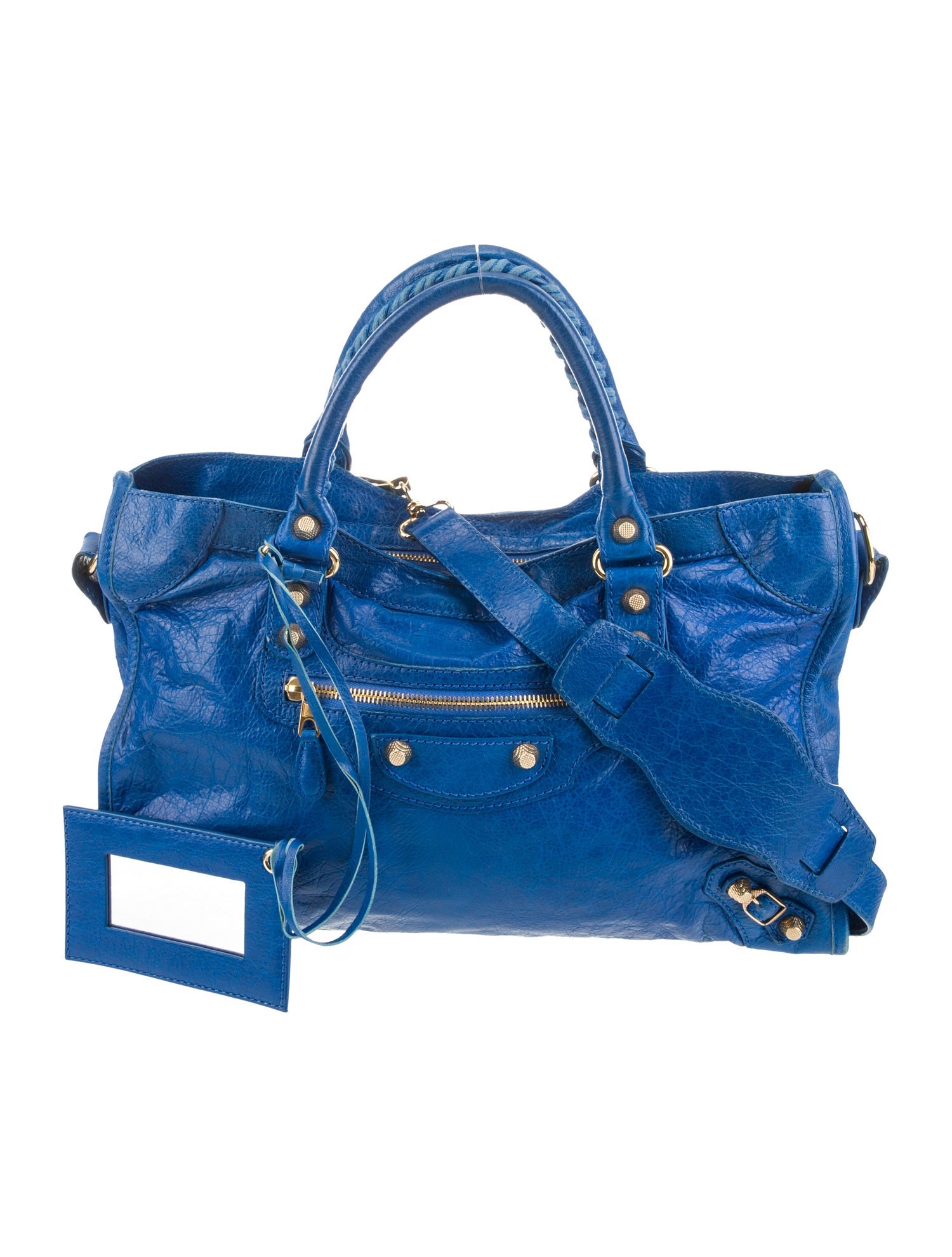 Balenciaga Leather Motocross City Giant