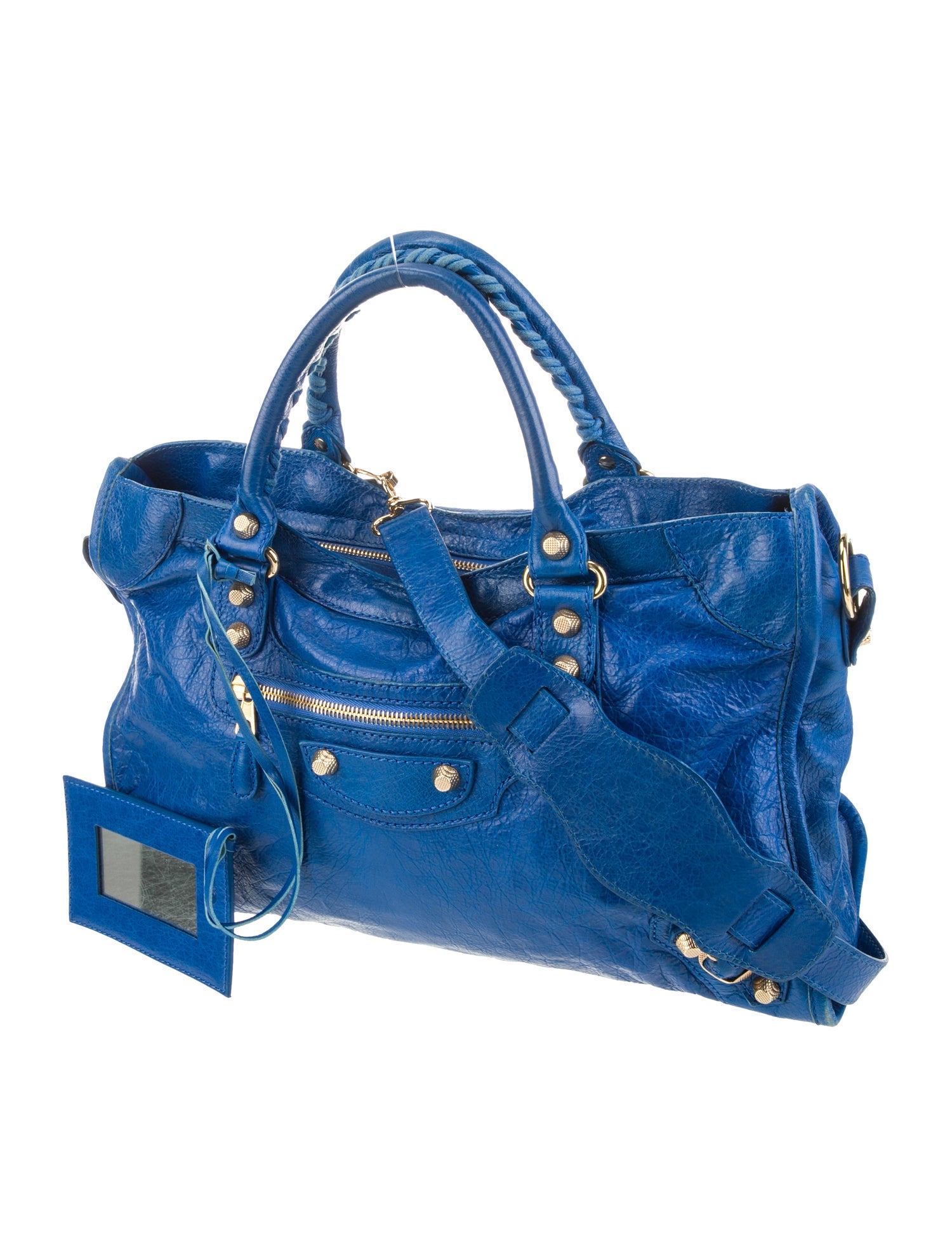 Balenciaga Leather Motocross City Giant