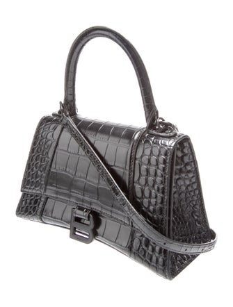 Balenciaga Embossed Leather Hourglass Small