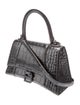 Balenciaga Embossed Leather Hourglass Small